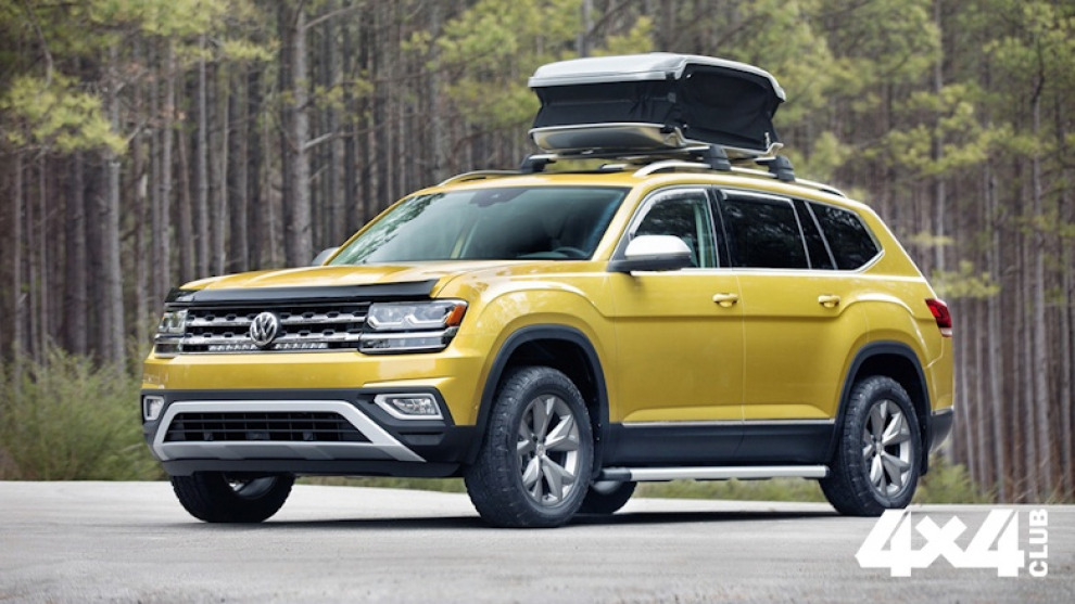 VW Atlas превратили в кроссовер выходного дня