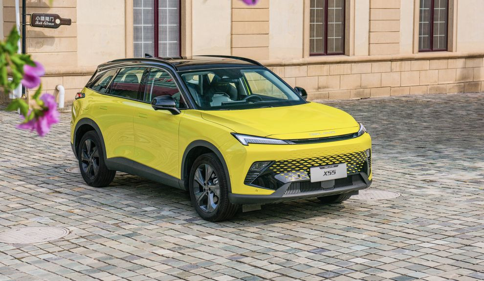 В России начались продажи BAIC X55 2024 модельного года