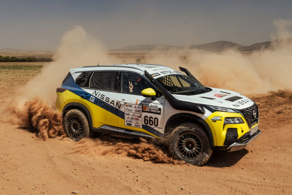 Электрический Nissan успешно прошёл Baja Aragon