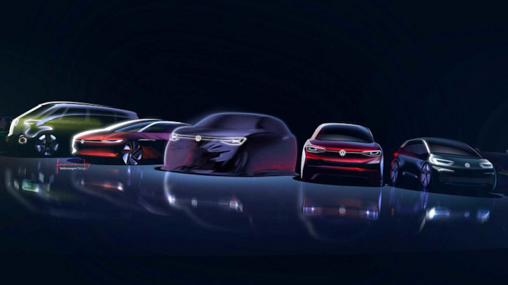 Volkswagen готовит к премьере новый электро-кроссовер.