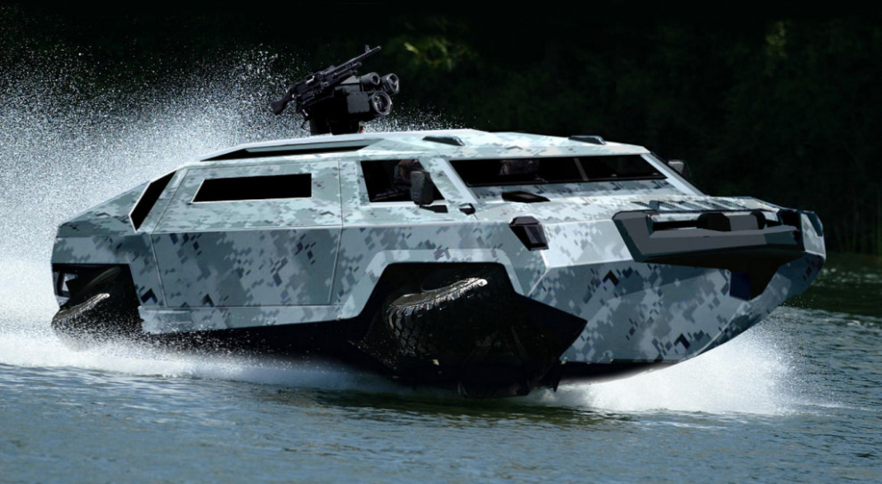 На выставке &quot;Армия 2020&quot; состоится премьера автомобиля-амфибии «Дрозд»