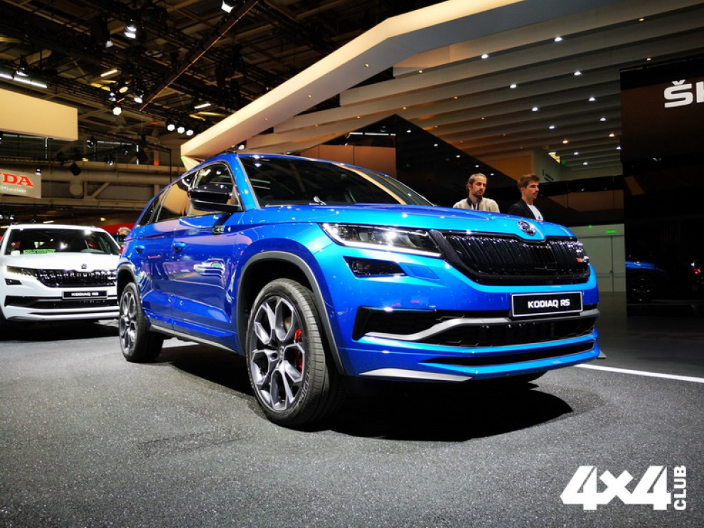 Компания Skoda официально представила кроссовер Kodiaq RS