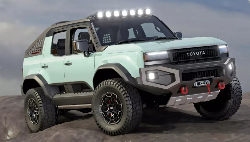 Toyota приготовила для SEMA-2025 пикап Land Cruiser