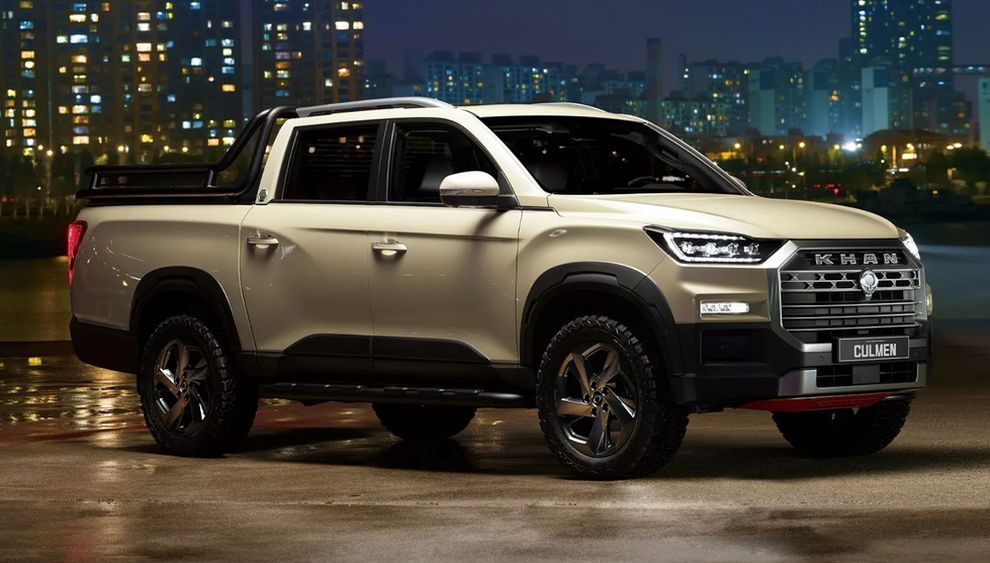 KG Mobility показала обновлённый пикап Musso, выходящий под названием Rexton Sports Culmen  