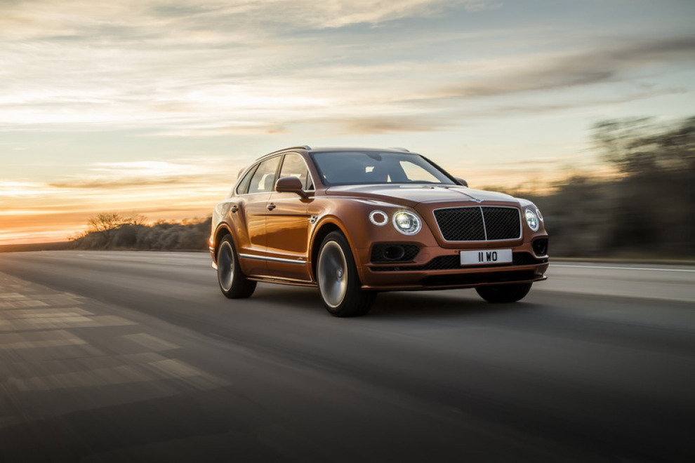Новый Bentayga Speed — самый быстрый серийный внедорожник в мире