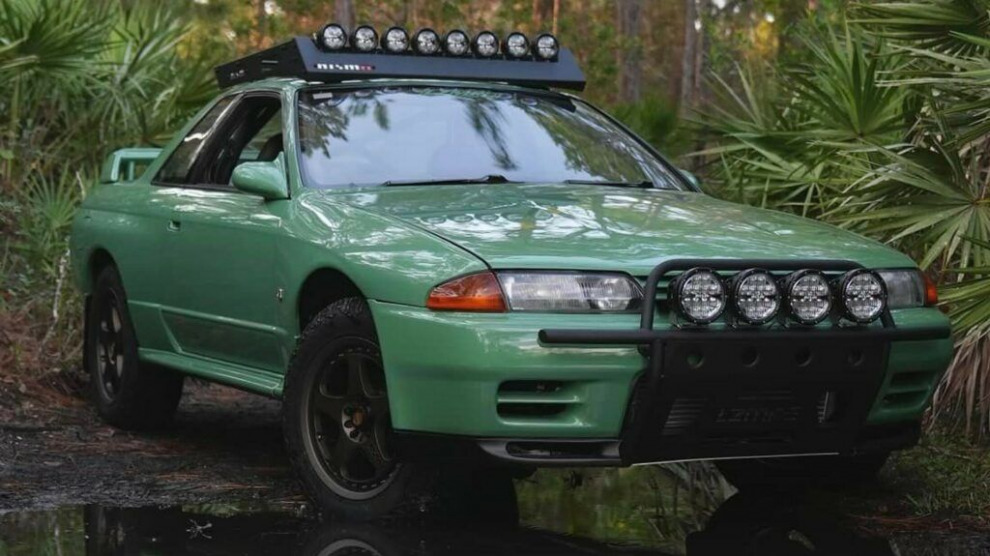 Из старого Nissan R32 GT-R получился отличный лёгкий внедорожник