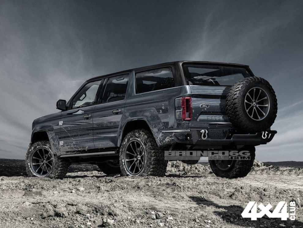 Суровый внедорожник Ford Bronco вернется на рынок