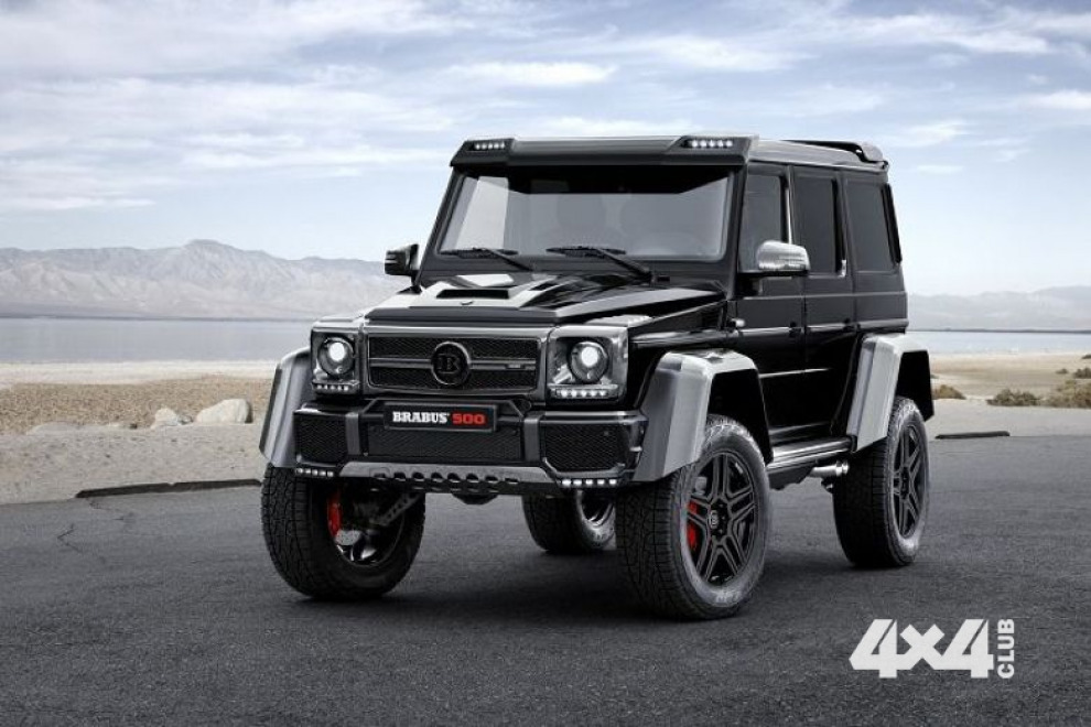 Экстремальный Mercedes-Benz G500 4x4² от Brabus