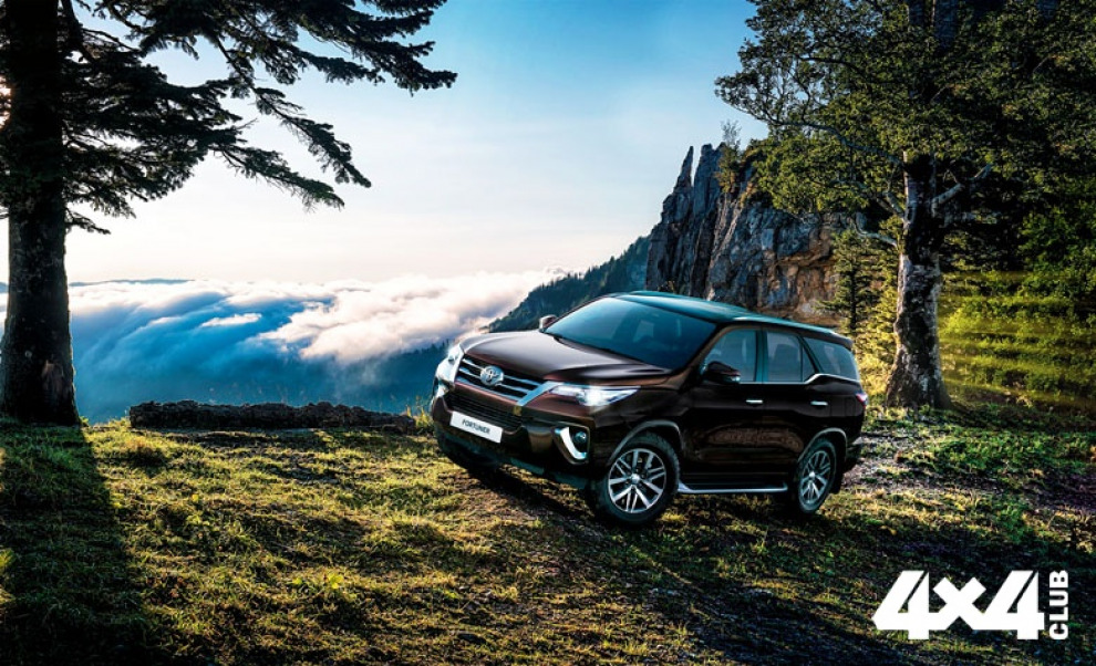 Новый Toyota Fortuner соединяет качества престижного Land Cruiser Prado с неприхотливостью пикапа Hilux