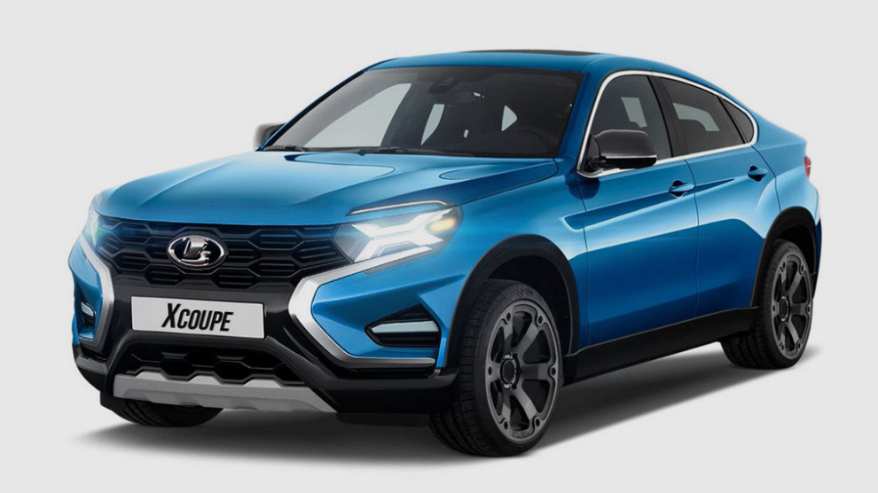 Появились рендеры будущего кроссовера LADA на базе концепта XCode
