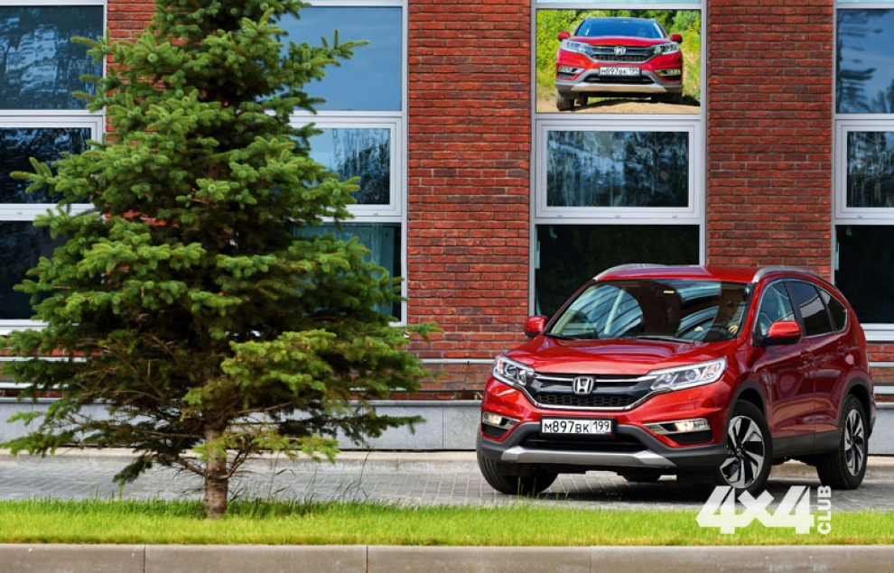 Лозунг обновленной Honda CR-V  – «Бери больше, вези дальше»