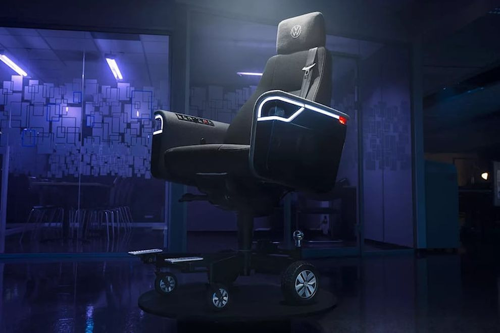 Volkswagen создал офисное кресло с мотором