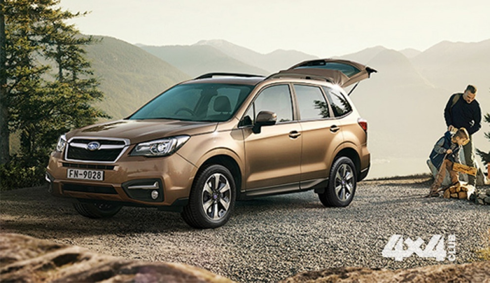 Обновленный Subaru Forester появится в России в мае