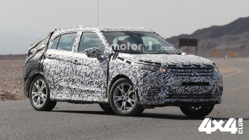 Mitsubishi вывела на тесты ASX нового поколения