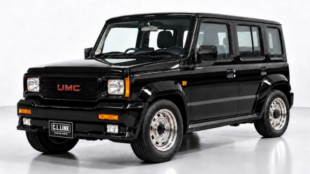 Японский тюнер превратил Suzuki Jimny в GMC Typhoon