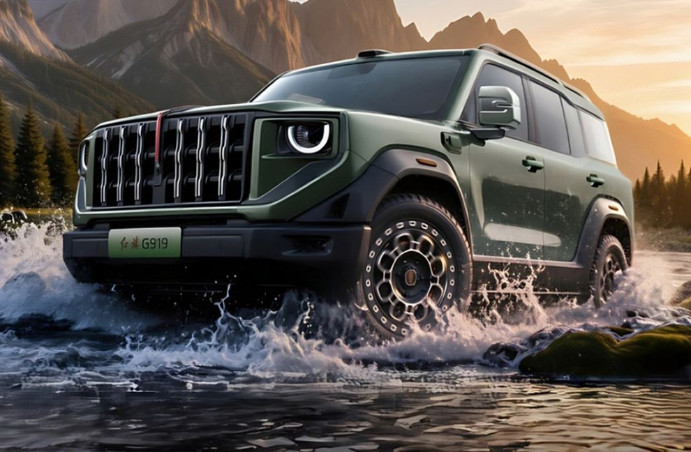 Hongqi G919 добрался до конвейера и уже готовится к отправке в нашу страну