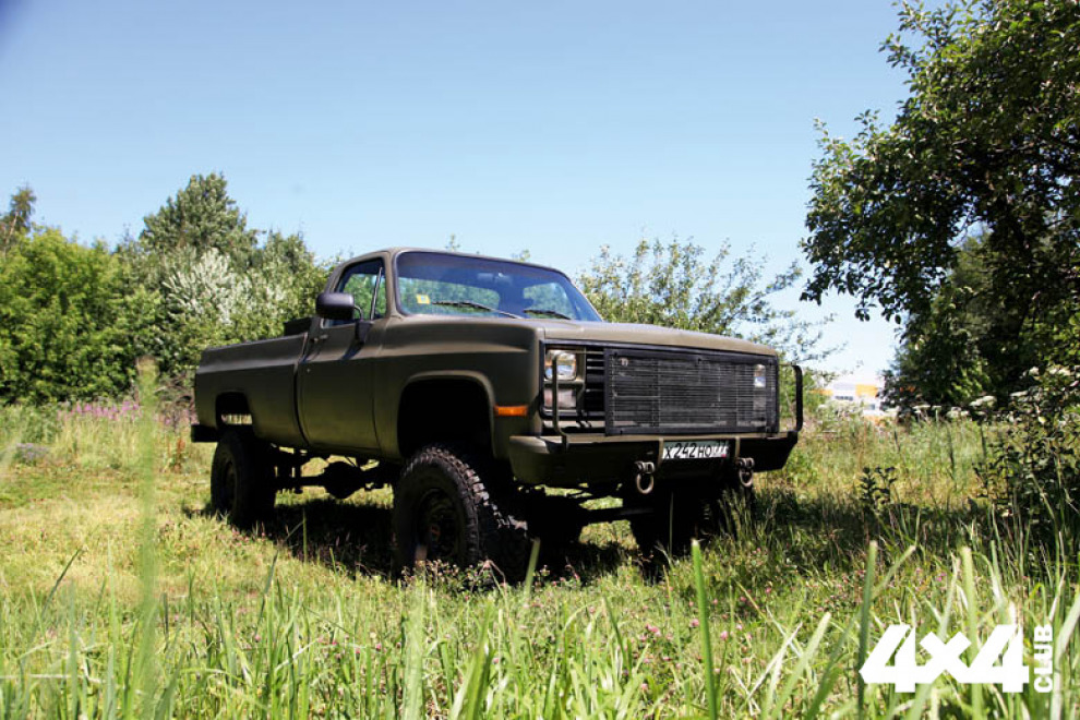 Случайная встреча. Chevrolet K-30