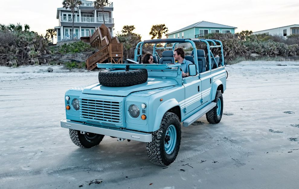 ECD Beach Runner. Пляжный Defender за 250 тысяч долларов