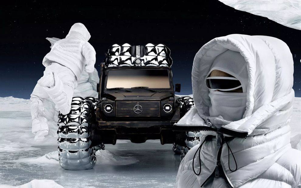 Mercedes превратил Gelandewagen в гигантский пуховик на колёсах