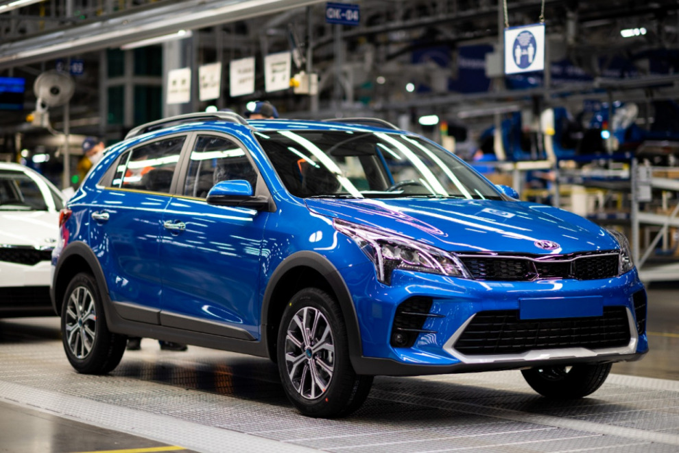 В Санкт-Петербурге началось производство кросс-хэтчбека KIA Rio X