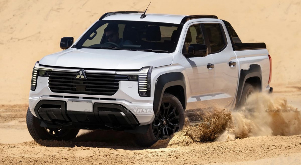 Обновлённый Mitsubishi L200/Triton возьмёт всё лучшее от Pajero