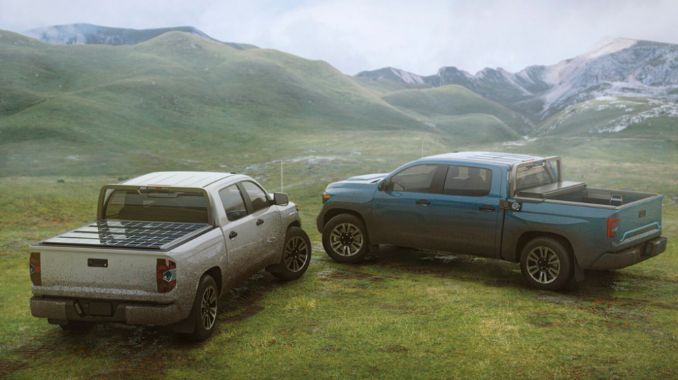 В будущем электрические пикапы можно будет вообще не заряжать