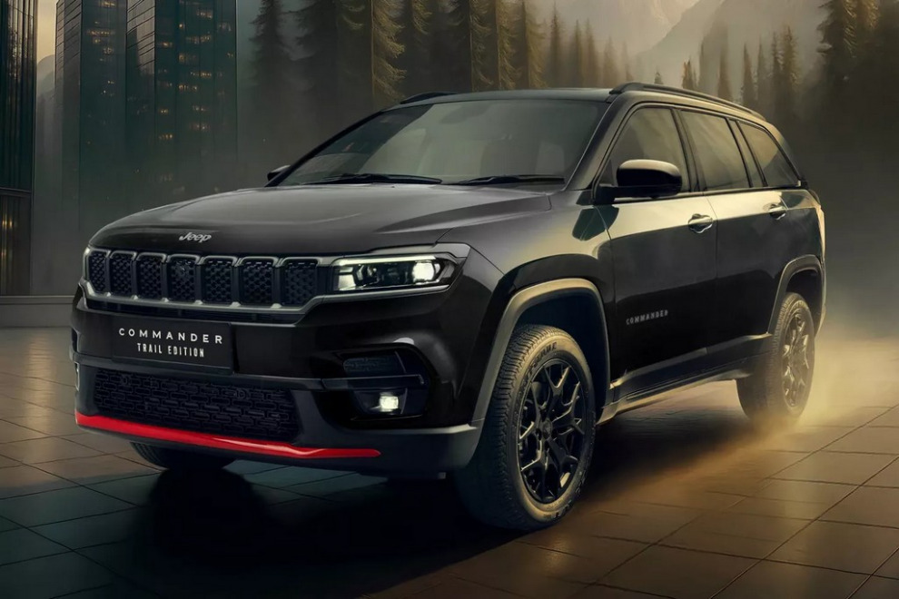 Красный акцент: лимитированный Jeep Commander для Японии