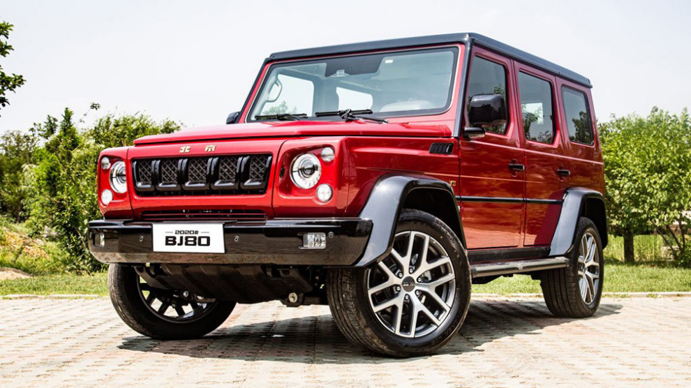 BAIC выпустит 3-дверного клона Gelandewagen