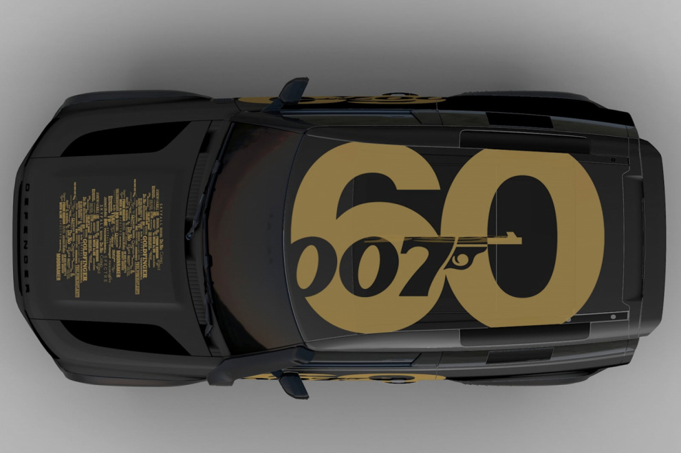 Land Rover отметит 60-летие Джеймса Бонда специальной версией Defender