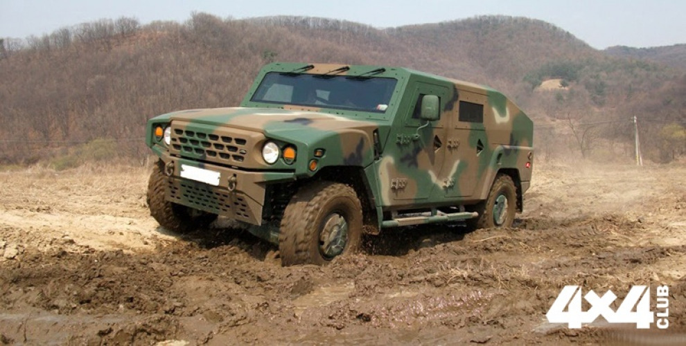 В Kia создали многоцелевой армейский внедорожник