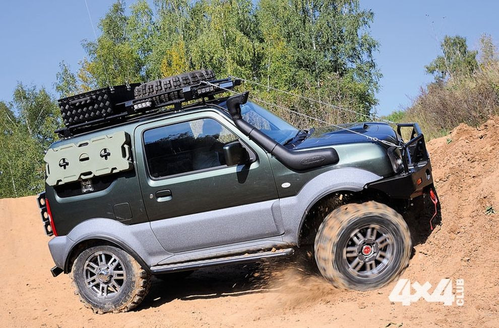 Маленький охотник. Suzuki Jimny ставший охотничьей повозкой