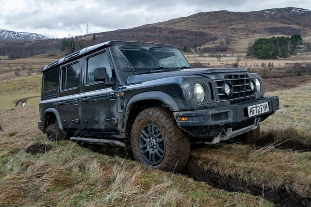 Пробег нового электрического внедорожника Ineos не превысит 400 километров