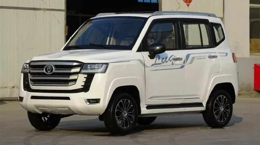 В Китае обнаружилась ещё одна копия Toyota Land Cruiser 300