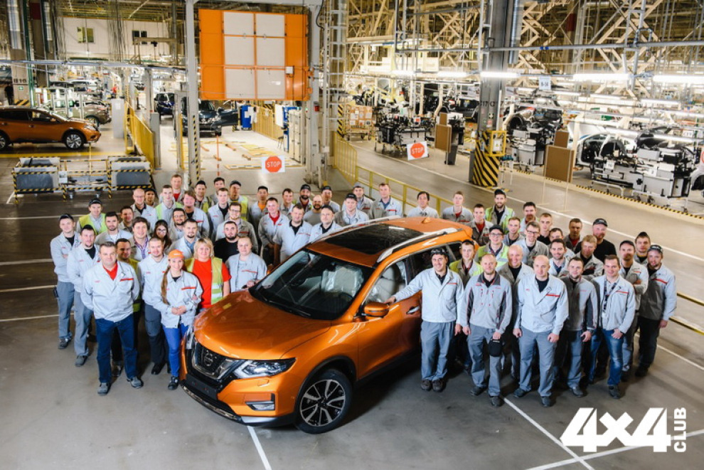 В России начали собирать обновленный Nissan X-Trail
