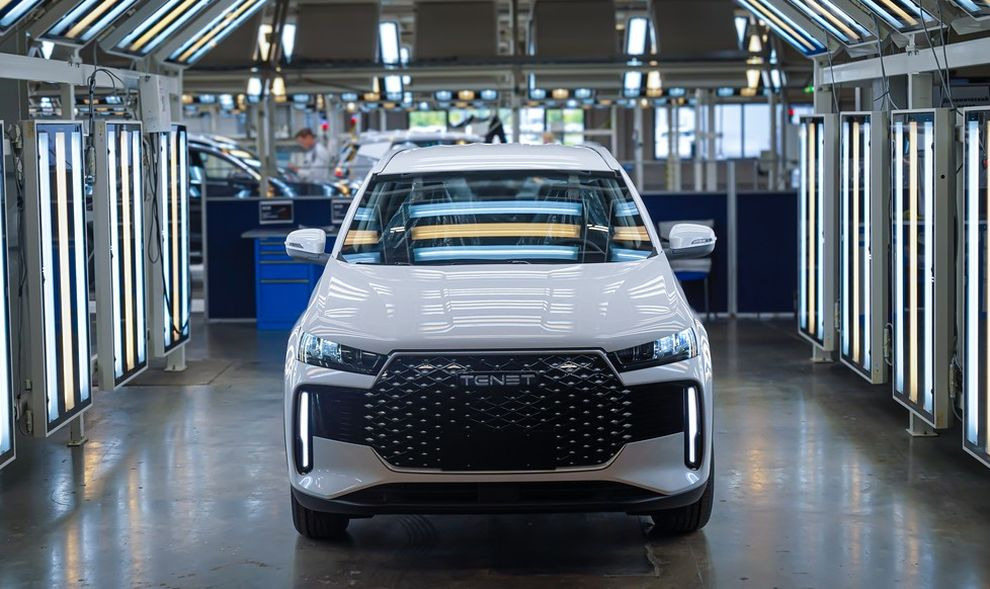 На калужском заводе стартовало производство кроссовера TENET T4