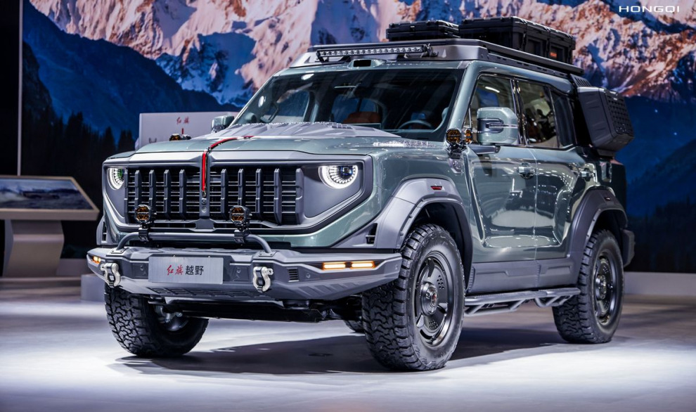 Hongqi показала четыре внедорожника для покорения мира