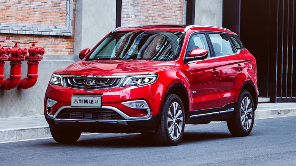 Geely Atlas стал лидером продаж среди китайских автомобилей в России