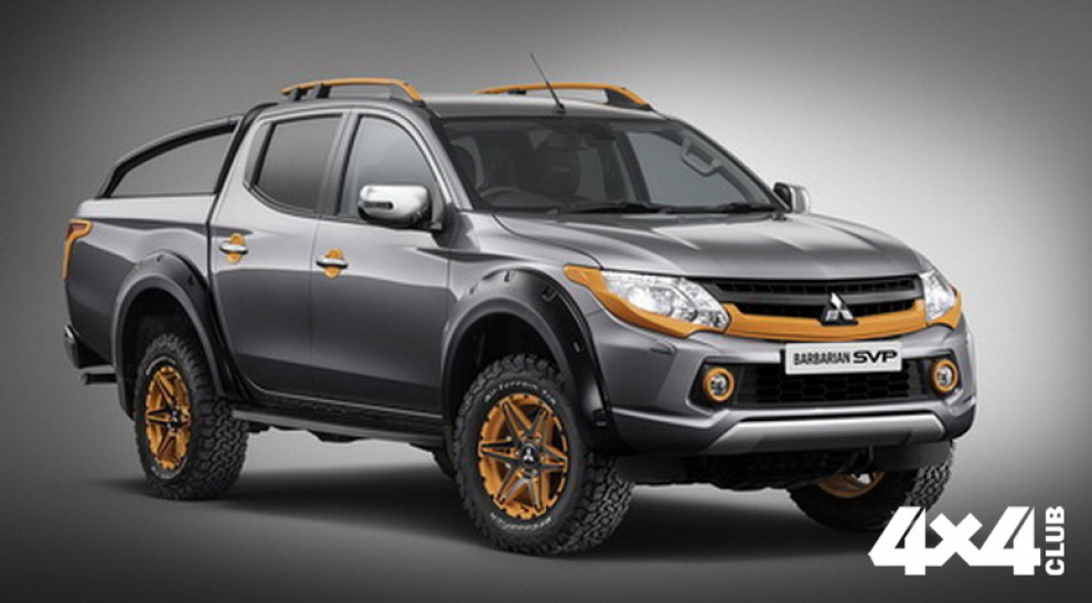 Mitsubishi L200 - лимитированной модификации Barbarian SVP II
