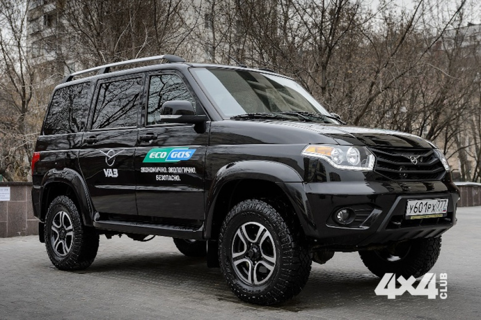 УАЗ Патриот CNG - Первые результаты тестового образца