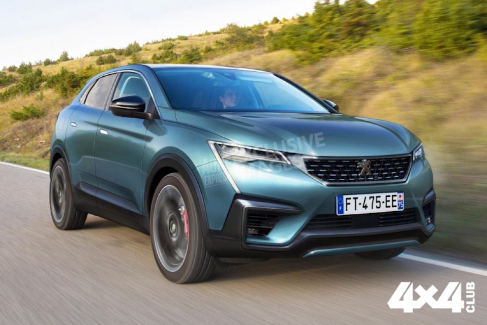 Peugeot сделает купеобразный кроссовер