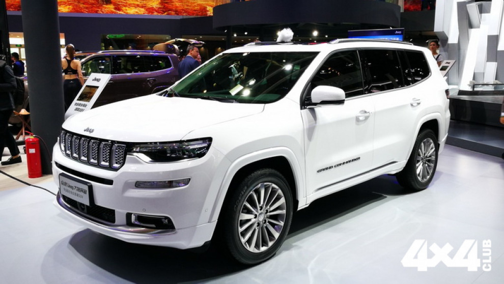 Компания Jeep представила большой кроссовер Grand Commander