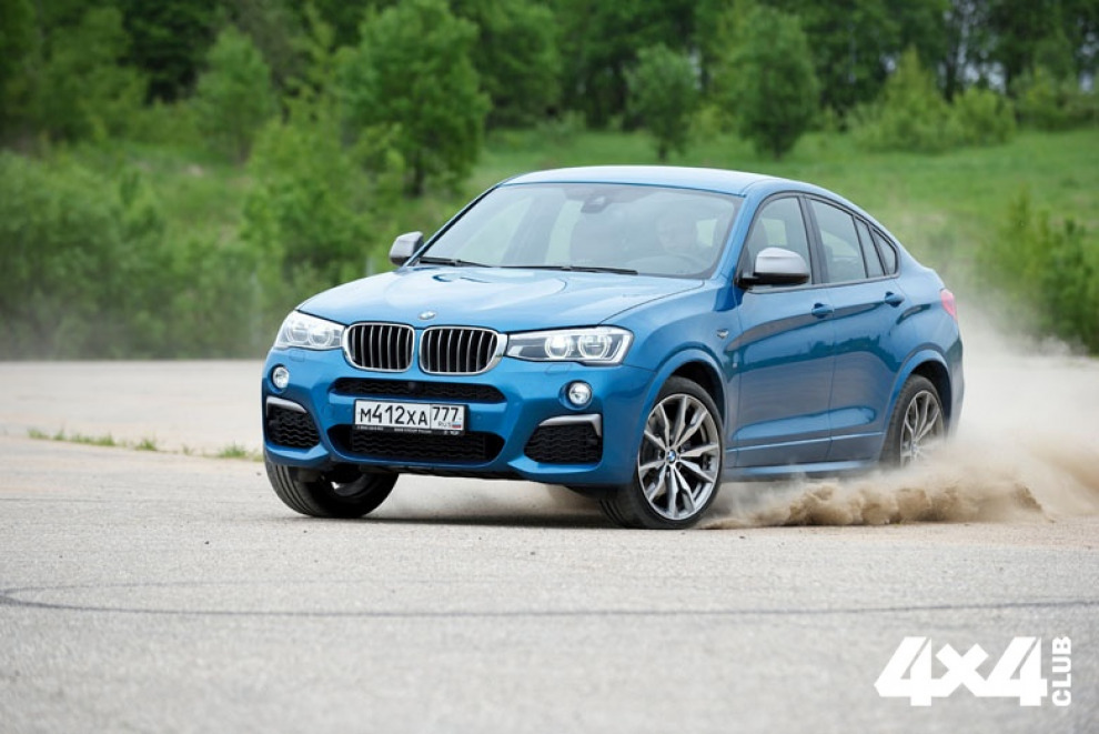 Невероятный BMW X4 в спортивном исполнении M Performance