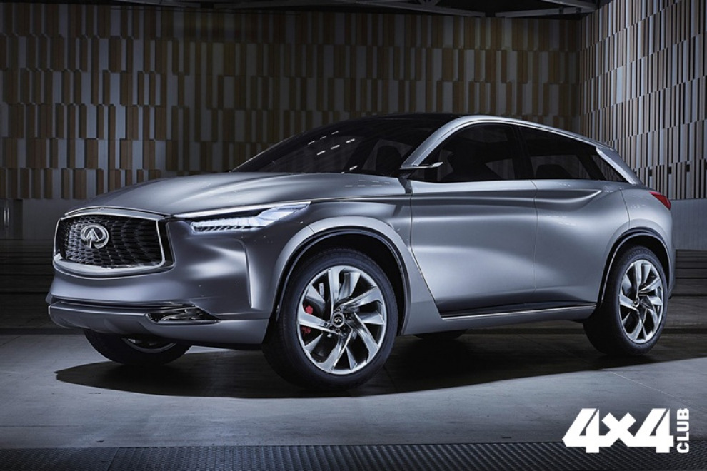 Infiniti привезет в Детройт предсерийный вариант нового QX50
