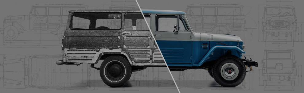 Toyota FJ40. Кто и зачем восстанавливает старые японские внедорожники