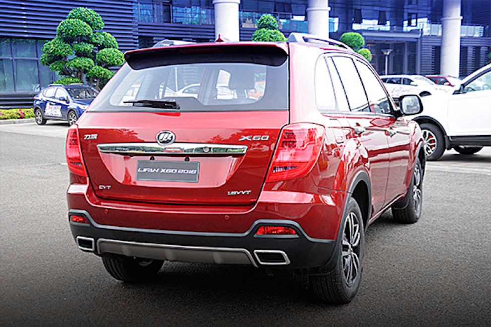 Lifan обновил кроссовер X60