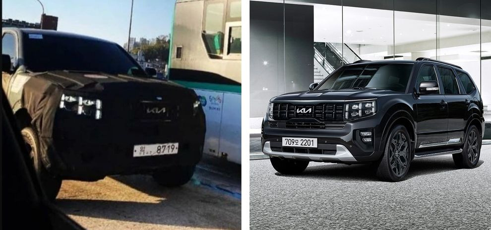 KIA тестирует новый пикап