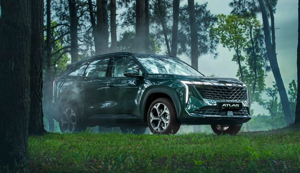 Geely начнёт продажи Atlas с полным приводом 