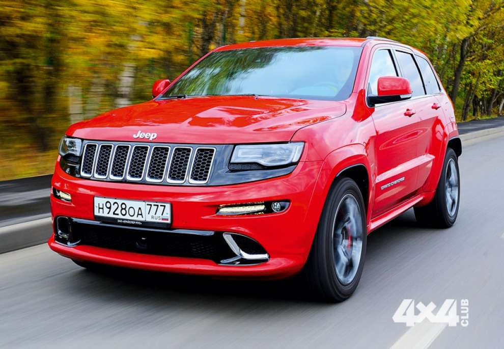 Эмоциональный обзор Jeep Grand Cherokee SRT. Большому мотору – большой драйв, и соответствующий аппетит