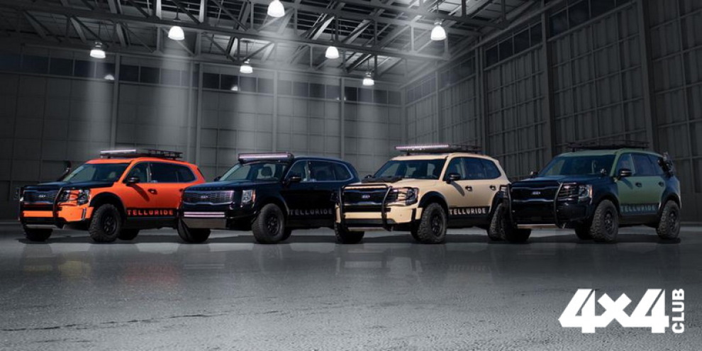 Kia на выставке SEMA 2018 представила тематические версии кроссовера Telluride