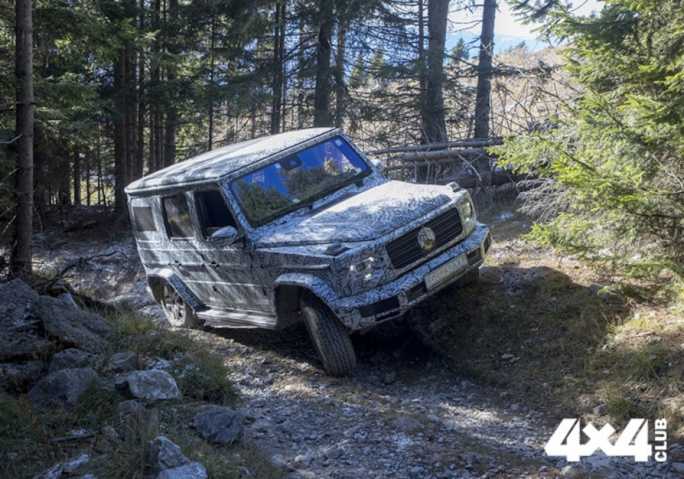 Новый Gelandewagen: первые фото без камуфляжа